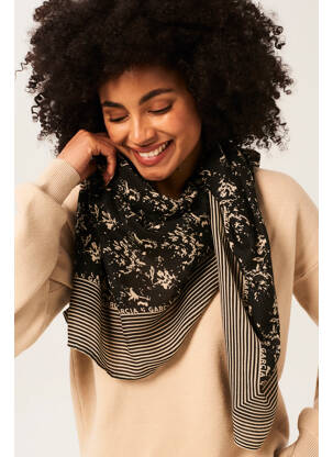 Foulard noir GARCIA femme