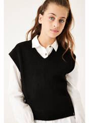 Sweat-shirt noir GARCIA pour fille seconde vue