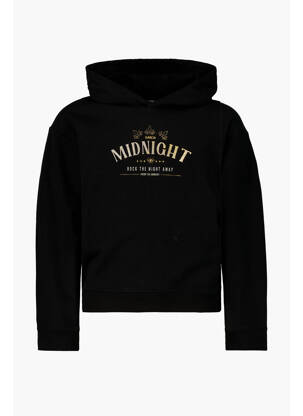 Sweat-shirt à capuche noir GARCIA fille
