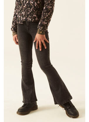 Jeans coupe droite noir GARCIA fille