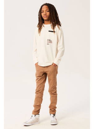 Pantalon slim marron GARCIA garçon