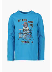 T-shirt bleu GARCIA pour garçon seconde vue