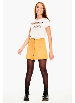 Jupe courte jaune GARCIA pour fille