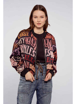 Veste casual noir PLEASE femme