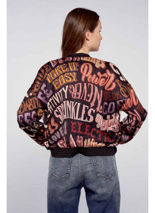 Veste casual noir PLEASE femme