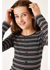 T-shirt noir GARCIA pour fille seconde vue
