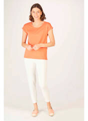 T-shirt rouge VILA pour femme seconde vue