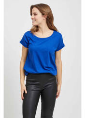 T-shirt bleu VILA pour femme seconde vue