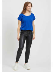 T-shirt bleu VILA pour femme seconde vue