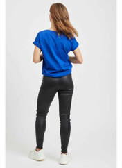 T-shirt bleu VILA pour femme seconde vue