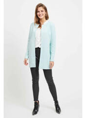 Gilet manches longues bleu VILA pour femme seconde vue