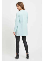 Gilet manches longues bleu VILA pour femme seconde vue