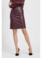 Jupe courte rouge VILA pour femme seconde vue