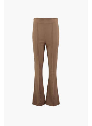 Pantalon flare marron HAILYS pour femme