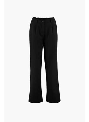 Pantalon droit noir HAILYS femme