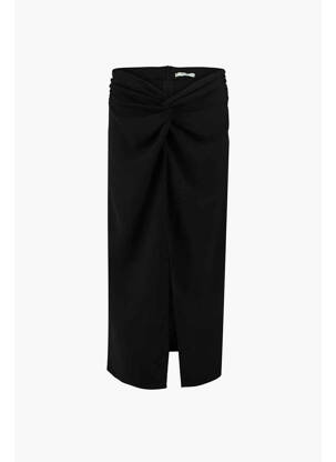 Jupe mi-longue noir HAILYS femme