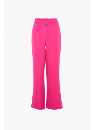 Pantalon droit rose HAILYS femme