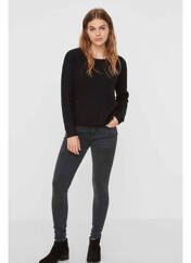 Jeans skinny noir VERO MODA pour femme seconde vue