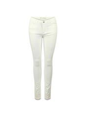 Pantalon slim blanc VERO MODA pour femme seconde vue