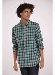 Chemise manches longues vert VANS pour homme seconde vue