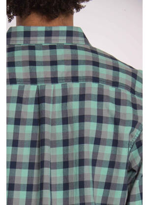Chemise manches longues vert VANS homme