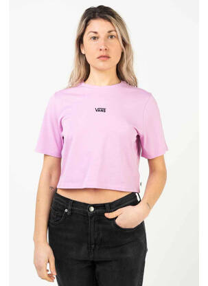 T-shirt blanc VANS femme