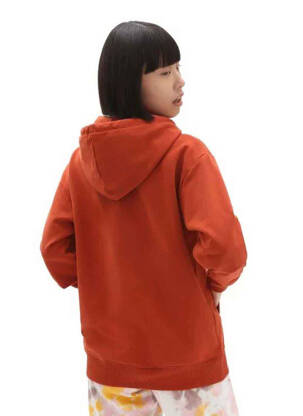 Sweat-shirt à capuche marron VANS femme