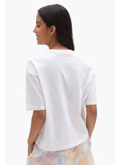 T-shirt blanc VANS pour femme seconde vue