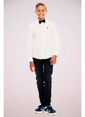 Chemise manches longues blanc GARCIA pour garçon seconde vue