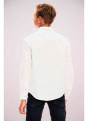 Chemise manches longues blanc GARCIA pour garçon seconde vue
