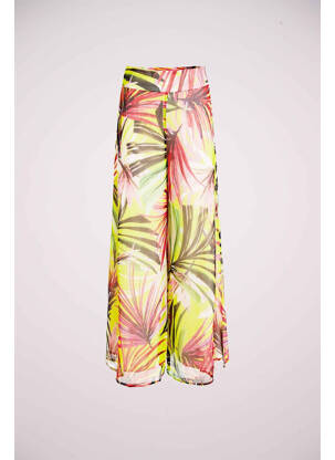 Pantalon flare jaune GUESS femme