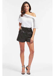 Short noir GUESS femme