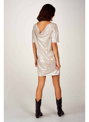 Robe courte argent GUESS femme