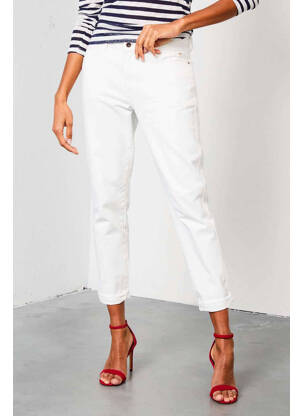 Jean coupe mom blanc PETROL INDUSTRIES femme