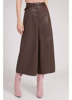 Pantalon 7/8 marron GUESS femme