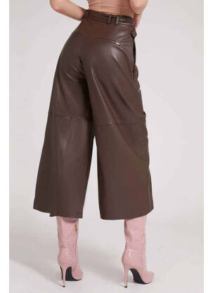 Pantalon 7/8 marron GUESS femme