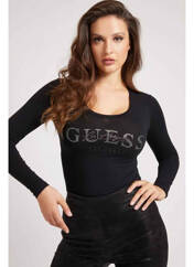 T-shirt noir GUESS pour femme seconde vue