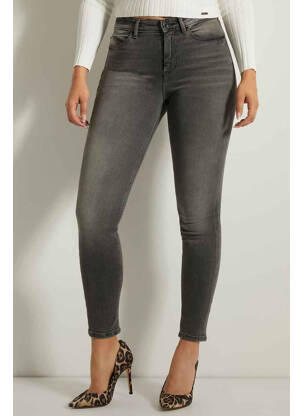 Jeans skinny gris GUESS pour femme