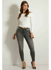 Jeans skinny gris GUESS pour femme seconde vue