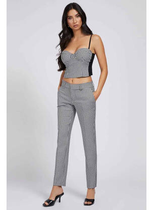Pantalon slim noir GUESS femme