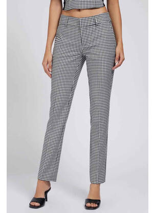 Pantalon slim noir GUESS femme
