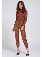 Pantalon 7/8 marron GUESS pour femme seconde vue