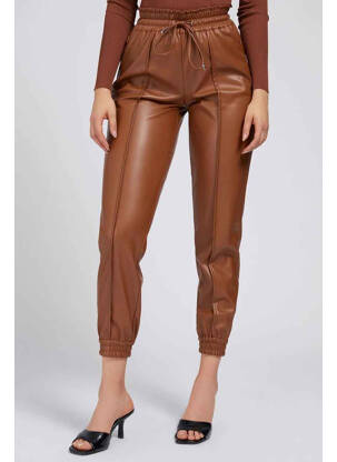 Pantalon 7/8 marron GUESS femme
