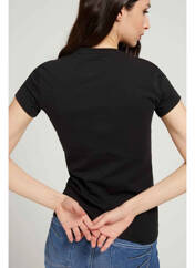 T-shirt noir GUESS pour femme seconde vue