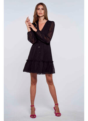 Robe courte noir GUESS pour femme