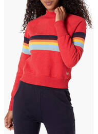Sweat-shirt rouge SUPERDRY femme