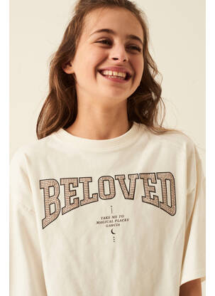 T-shirt blanc GARCIA fille