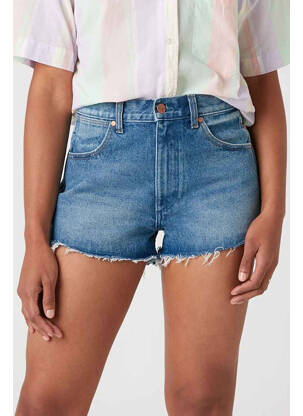 Short bleu WRANGLER femme