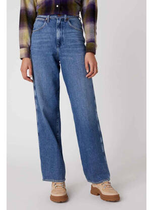 Jeans coupe droite bleu WRANGLER femme