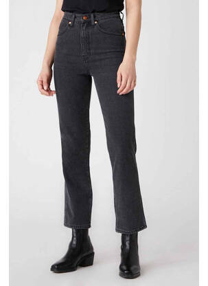 Jeans coupe droite gris WRANGLER femme